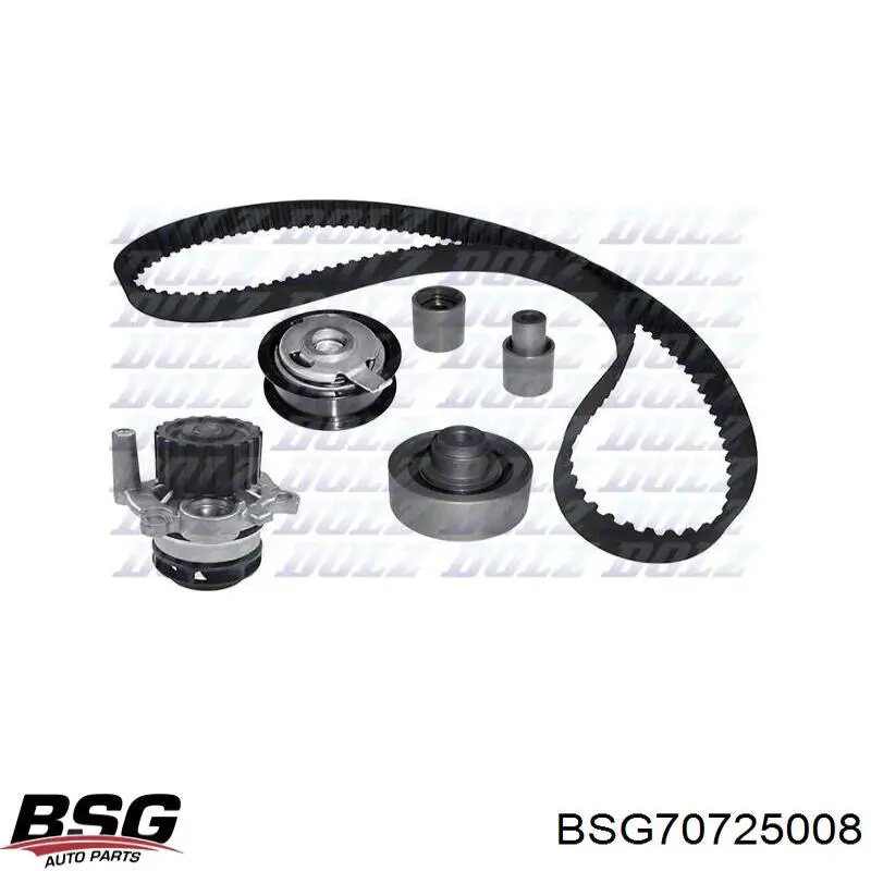 Трубка паливна, комплект BSG BSG70725008 ціна, від 51.10 USD
