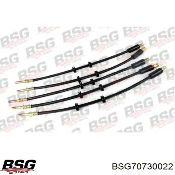 Гнучка гальмівна трубка задня BSG BSG70730022