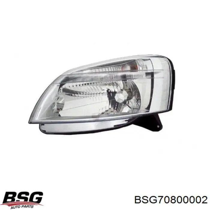 Купити BSG70800002 BSG Блок фара ліва