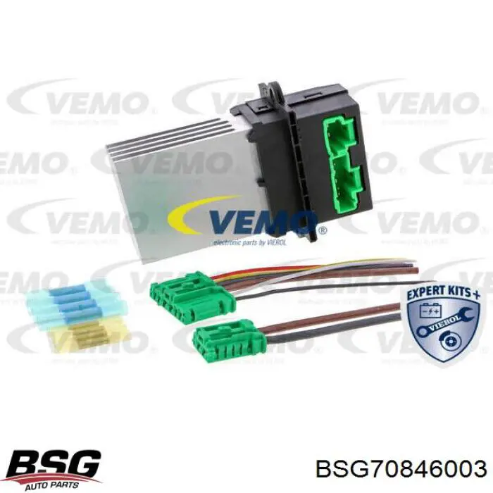 Резистор обігрівача BSG BSG70846003 ціна, від 14.93 USD