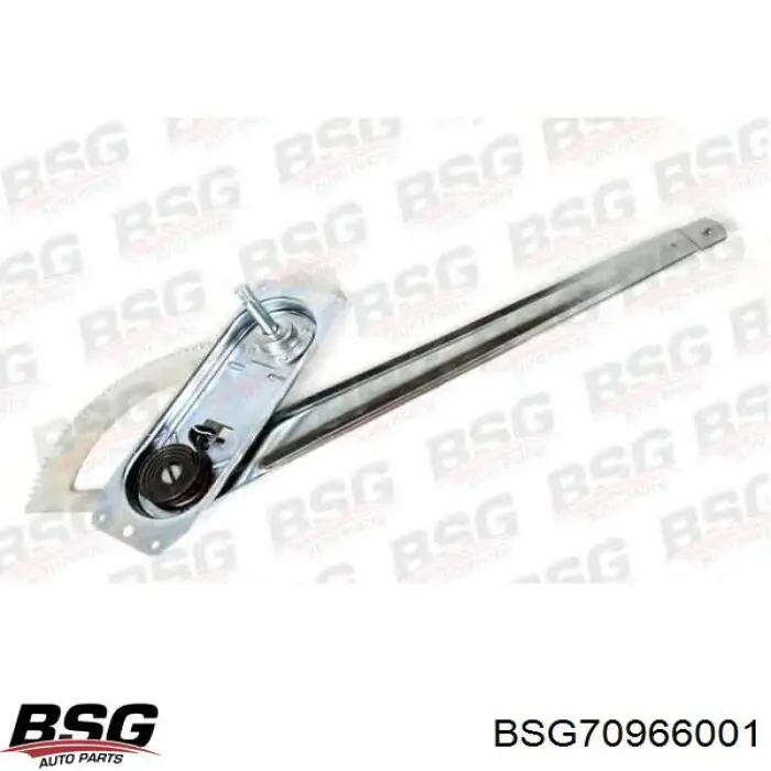 BSG70966001 BSG ремкомплект механізму склопідіймача передніх дверей
