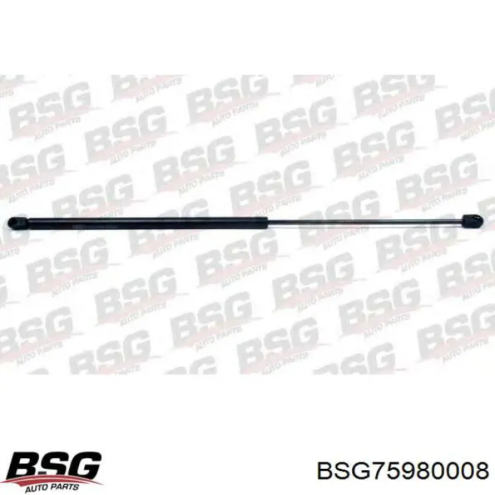 BSG75980008 BSG амортизатор кришки багажника/ двері 3/5-ї задньої