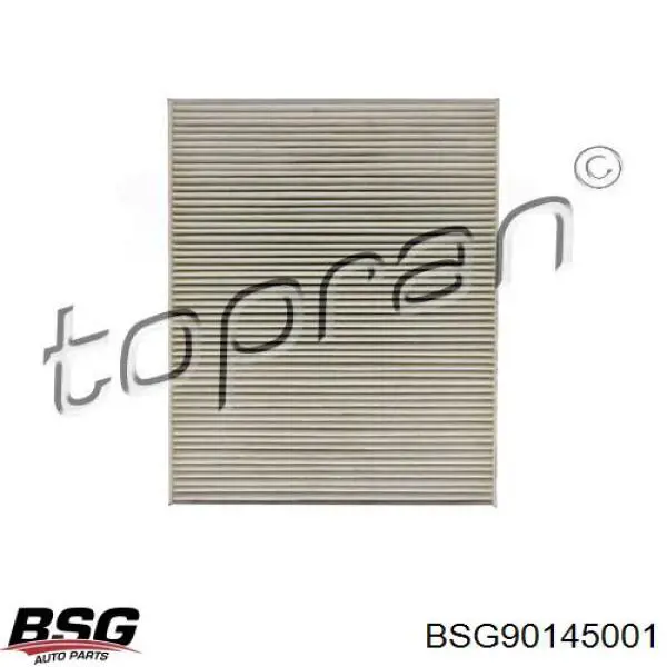 Фільтр повітряний обігрівача BSG BSG90145001 ціна, від 3.87 USD