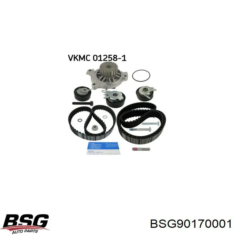 Шків колінвала (демпфер ) BSG BSG90170001 ціна, від 111.97 USD