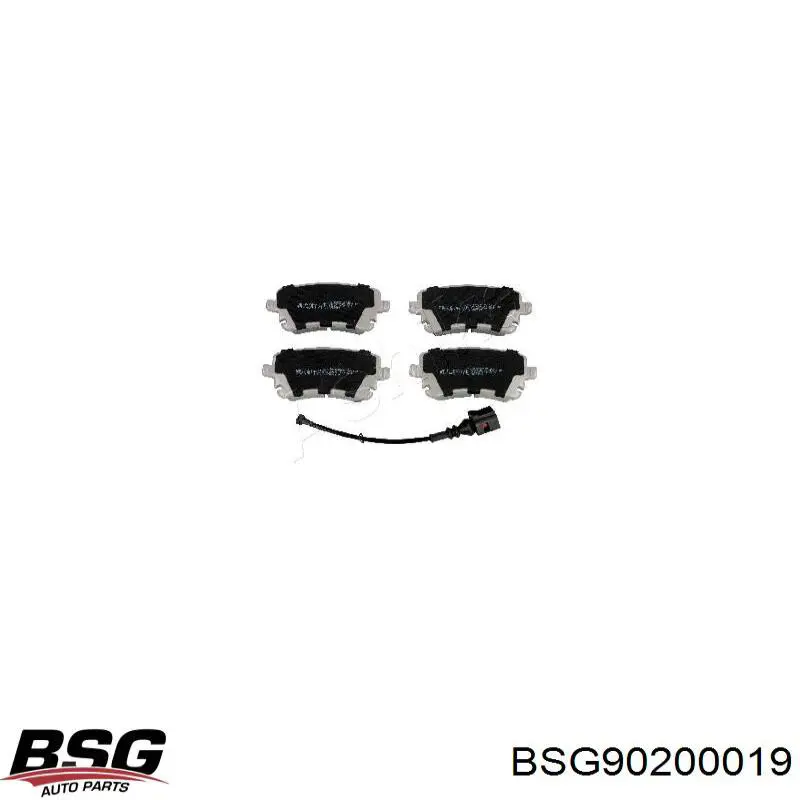 Купити BSG90200019 BSG Задні колодки