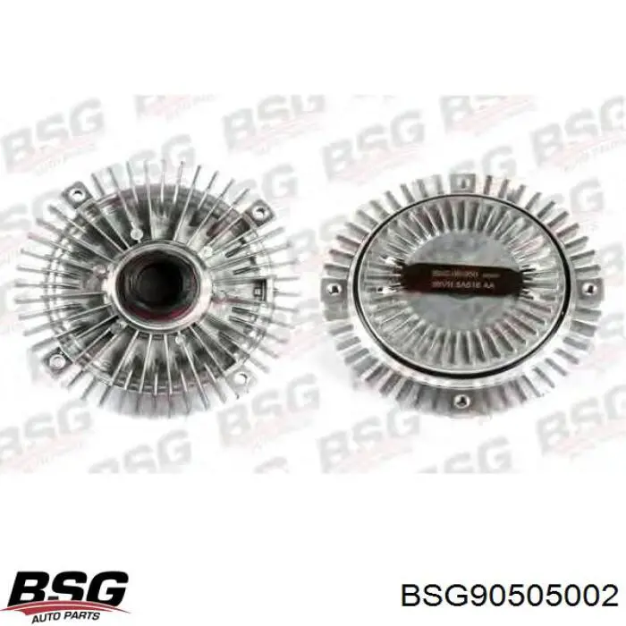 В'язкова муфта вентилятора BSG BSG90505002 ціна, від 79.41 USD