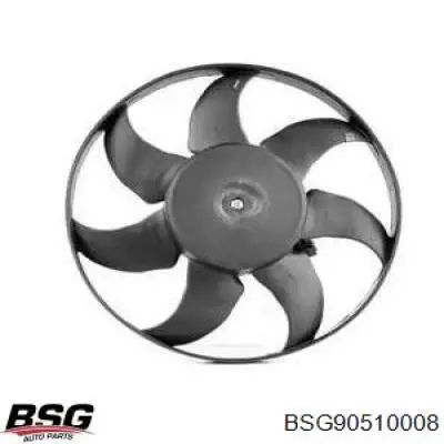 BSG90510008 BSG електровентилятор охолодження в зборі (двигун + крильчатка)