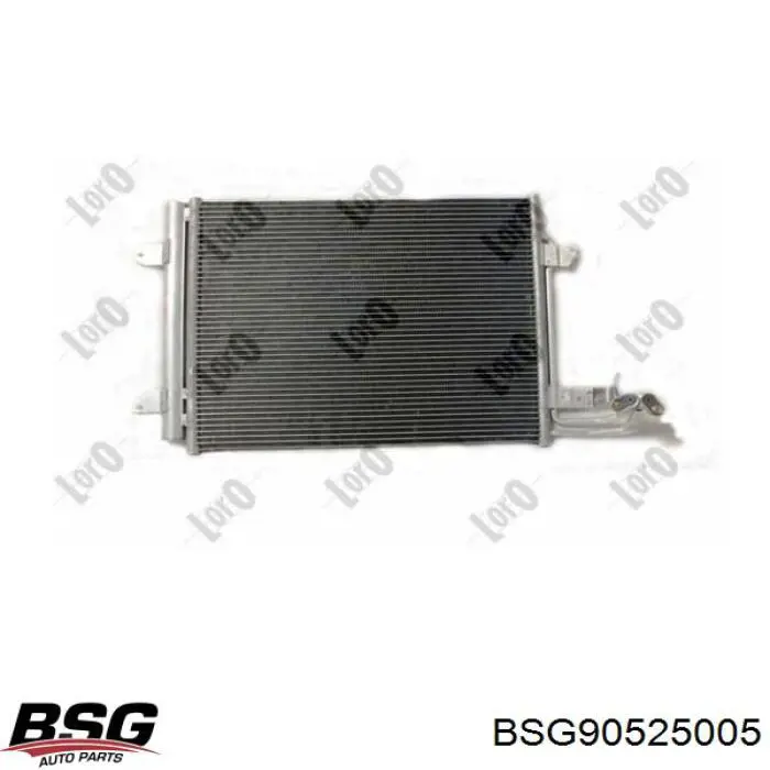 Конденсатор кондиціонера BSG BSG90525005 ціна, від 82.79 USD