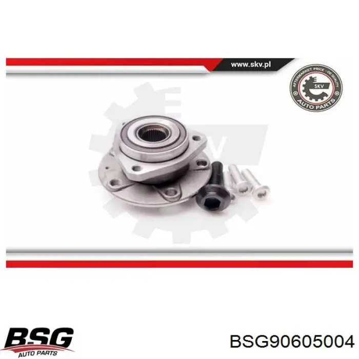 Маточина колеса передня BSG BSG90605004 ціна, від 43.74 USD