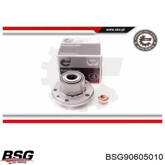 Маточина колеса передня BSG BSG90605010 ціна, від 48.72 USD