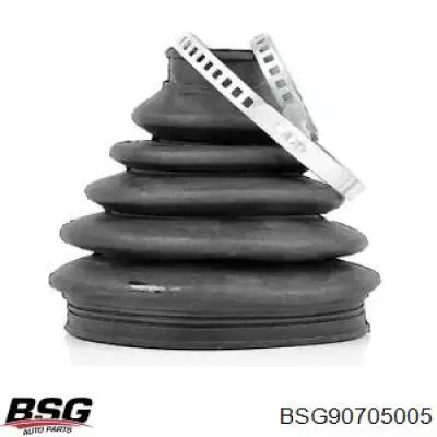 Пильник ШРУСа зовнішній, задньої піввісі BSG BSG90705005