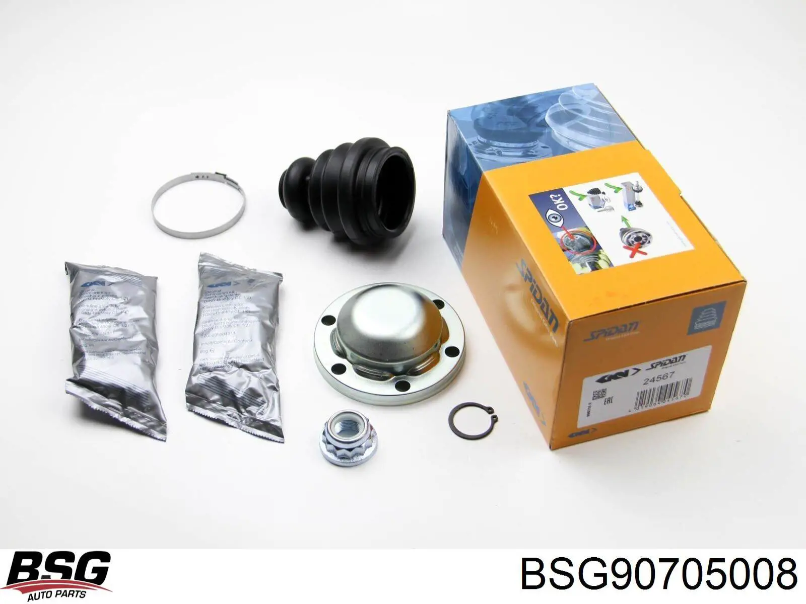 Купити BSG90705008 BSG Пильник гранати внутрішній, правий