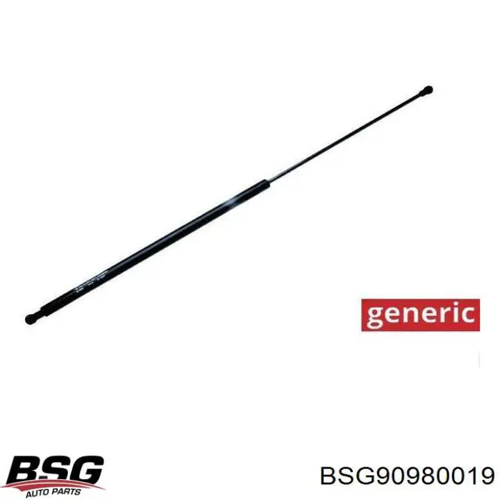 Купити BSG90980019 BSG Амортизатор під капот