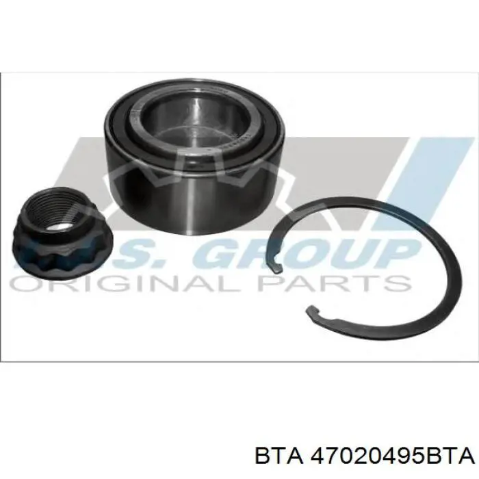 Гайка піввісі передньої BTA 47020495BTA