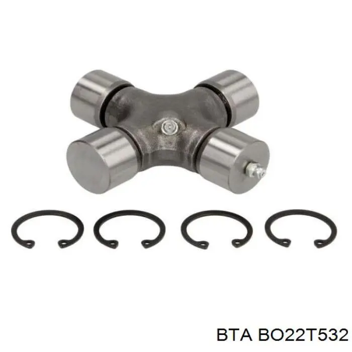 Хрестовина карданного валу BTA BO22T532 ціна, від 13.21 USD