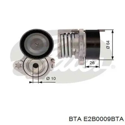 Купити E2B0009BTA BTA Натягувач приводного ременя