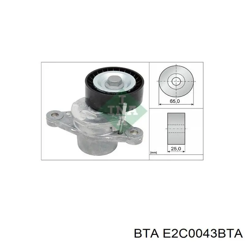 Купити E2C0043BTA BTA Натяжний ролик