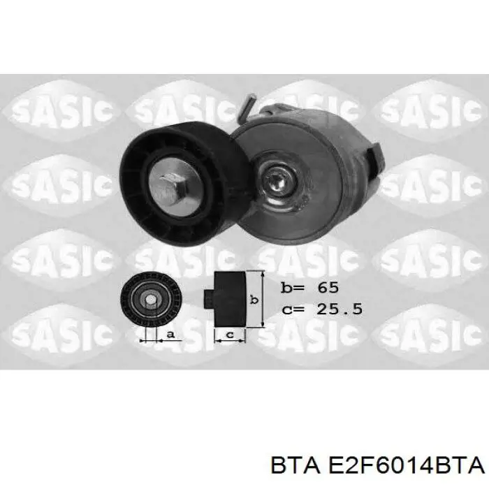 Натягувач приводного ременя E2F6014BTA BTA