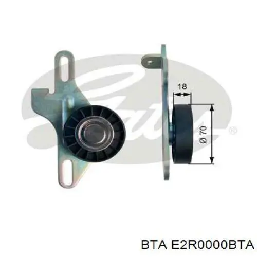 E2R0000BTA BTA ролик натягувача приводного ременя