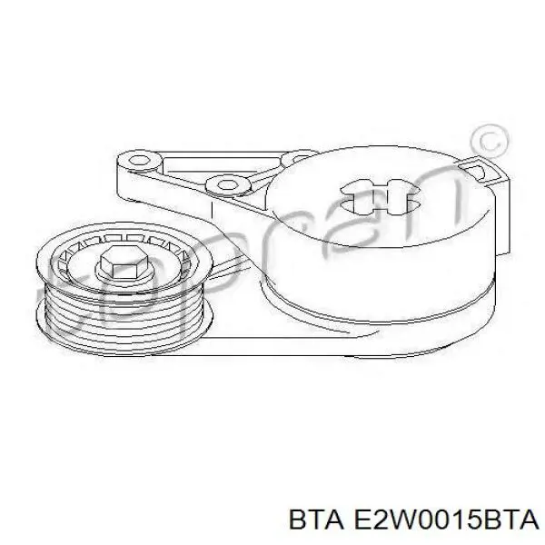 Натяжний ролик BTA E2W0015BTA ціна, від 10.53 USD
