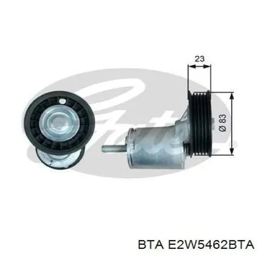 E2W5462BTA BTA ролик натягувача приводного ременя