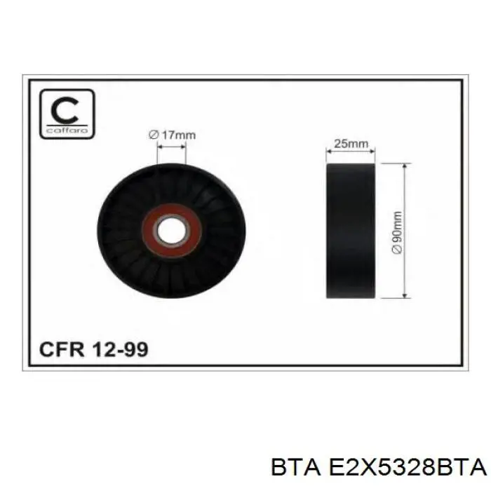 Купити E2X5328BTA BTA Натяжний ролик