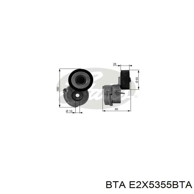 Натяжний ролик Ruville 541656 ціна, від 8.96 USD