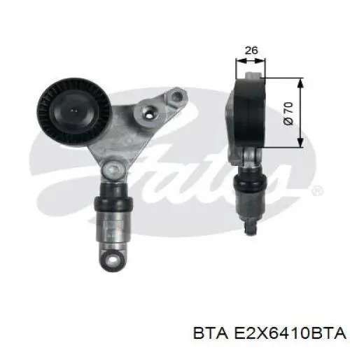Купити E2X6410BTA BTA Натяжний ролик