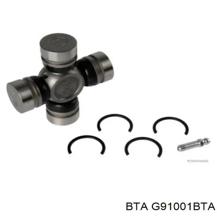 Хрестовина карданного валу BTA G91001BTA ціна, від 13.97 USD