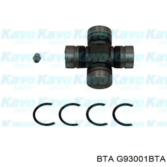 Хрестовина карданного валу BTA G93001BTA ціна, від 11.91 USD
