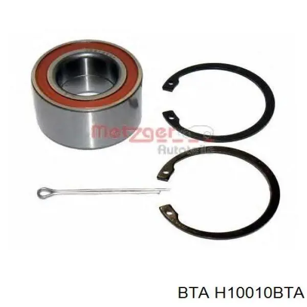 Комплект підшипник маточини передньої BTA H10010BTA ціна, від 9.45 USD