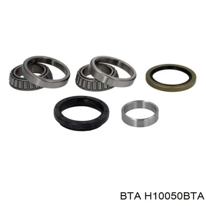 Комплект підшипник маточини передньої BTA H10050BTA ціна, від 11.29 USD