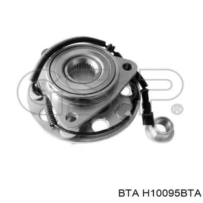 Маточина колеса передня BTA H10095BTA ціна, від 125.13 USD