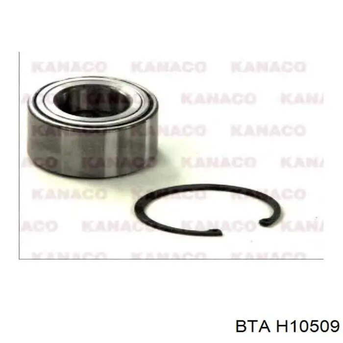 Комплект підшипник маточини передньої BTA H10509 ціна, від 28.12 USD