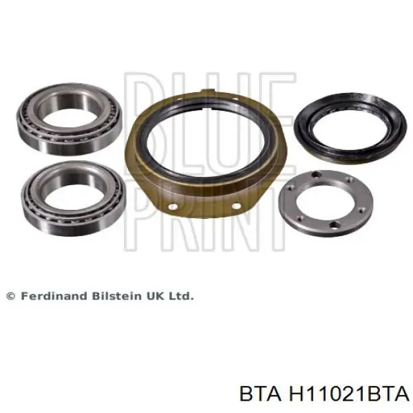 Комплект підшипник маточини передньої BTA H11021BTA ціна, від 20.09 USD