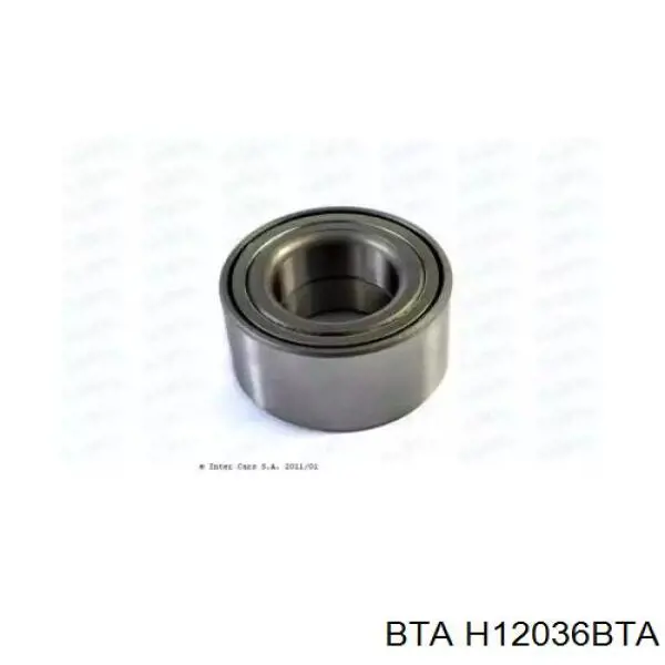 Комплект підшипник маточини передньої BTA H12036BTA ціна, від 16.91 USD