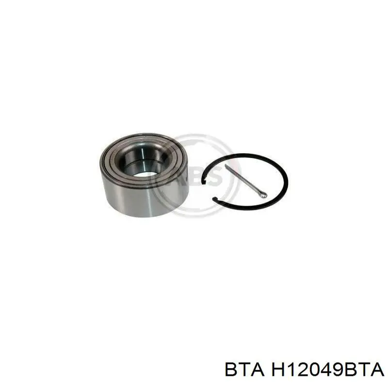 Комплект підшипник маточини передньої BTA H12049BTA ціна, від 16.74 USD