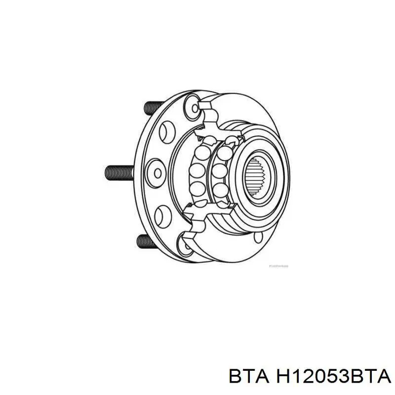 Комплект підшипник маточини передньої BTA H12053BTA ціна, від 27.05 USD