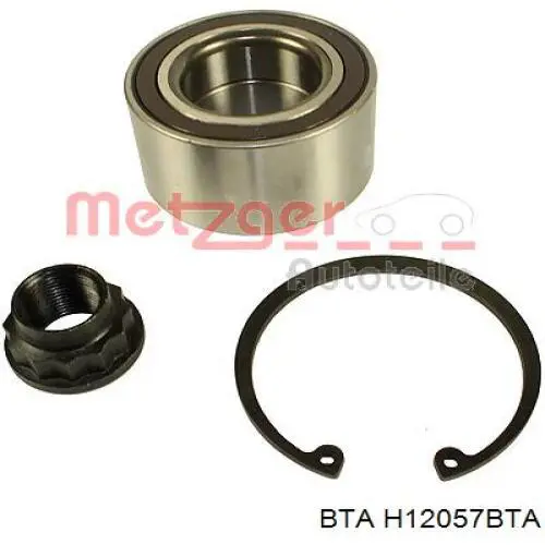 Комплект підшипник маточини передньої BTA H12057BTA ціна, від 17.26 USD