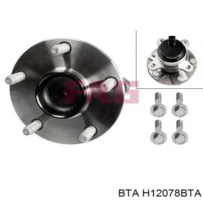 Маточина переднього колеса BTA H12078BTA