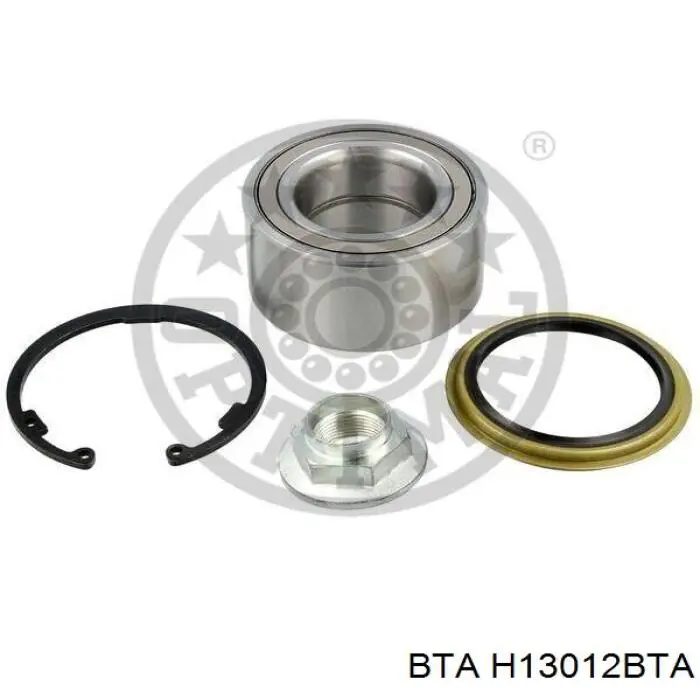 Комплект підшипник маточини передньої BTA H13012BTA ціна, від 19.13 USD