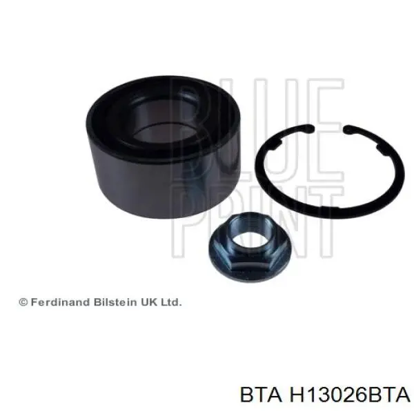 Комплект підшипник маточини передньої BTA H13026BTA ціна, від 23.26 USD