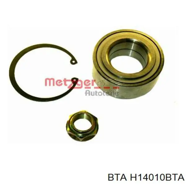Комплект підшипник маточини передньої BTA H14010BTA ціна, від 15.72 USD