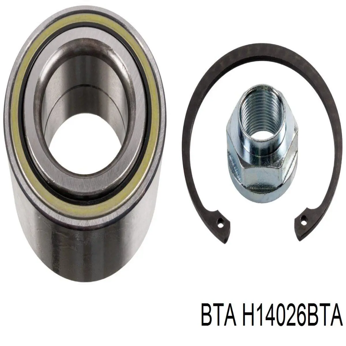 H14026BTA BTA Підшипник маточини передньої