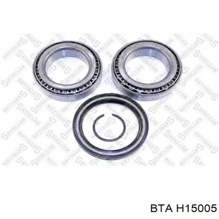 Комплект підшипник маточини передньої BTA H15005 ціна, від 19.00 USD