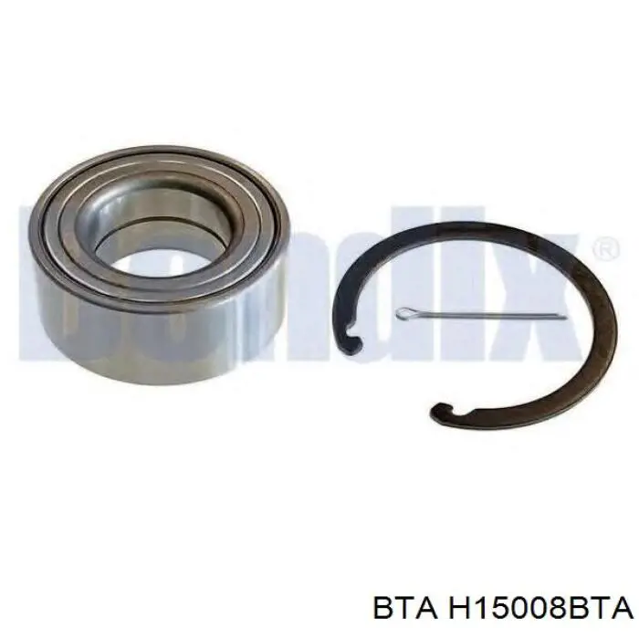 Комплект підшипник маточини передньої BTA H15008BTA ціна, від 14.28 USD