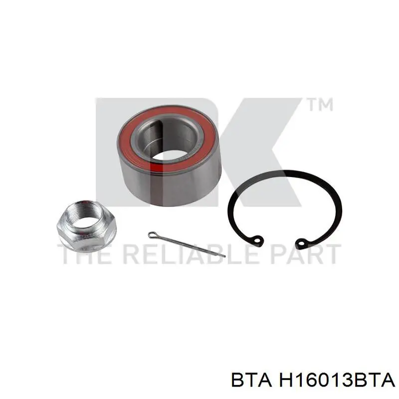 H16013BTA BTA Підшипник маточини передньої