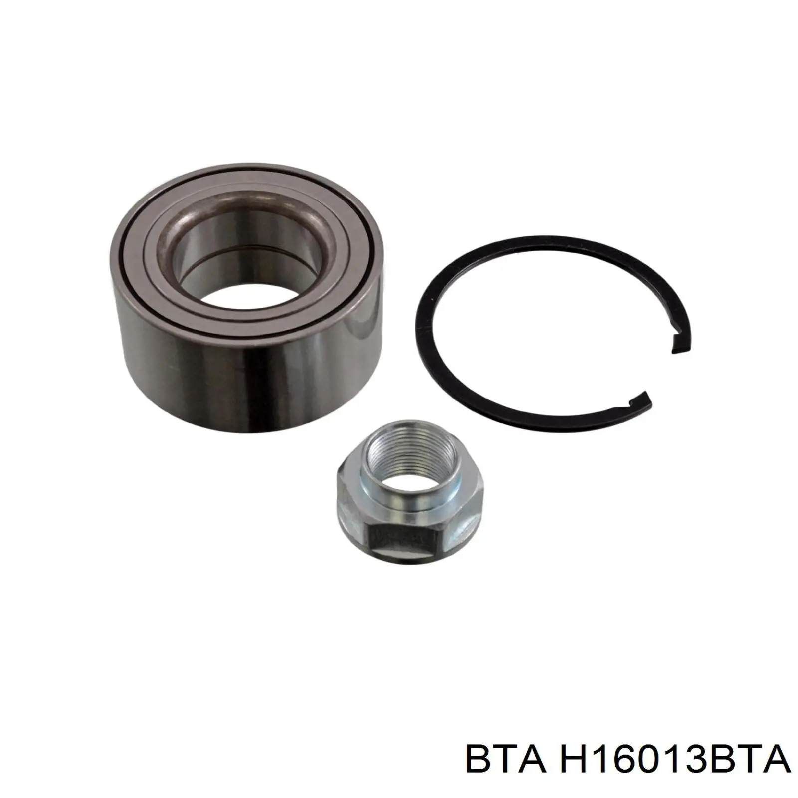 Комплект підшипник маточини передньої BTA H16013BTA ціна, від 24.17 USD