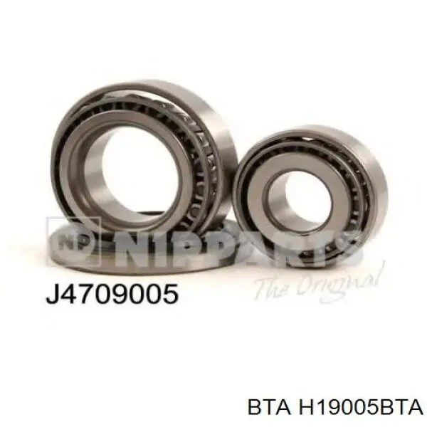H19005BTA BTA Підшипник маточини передньої