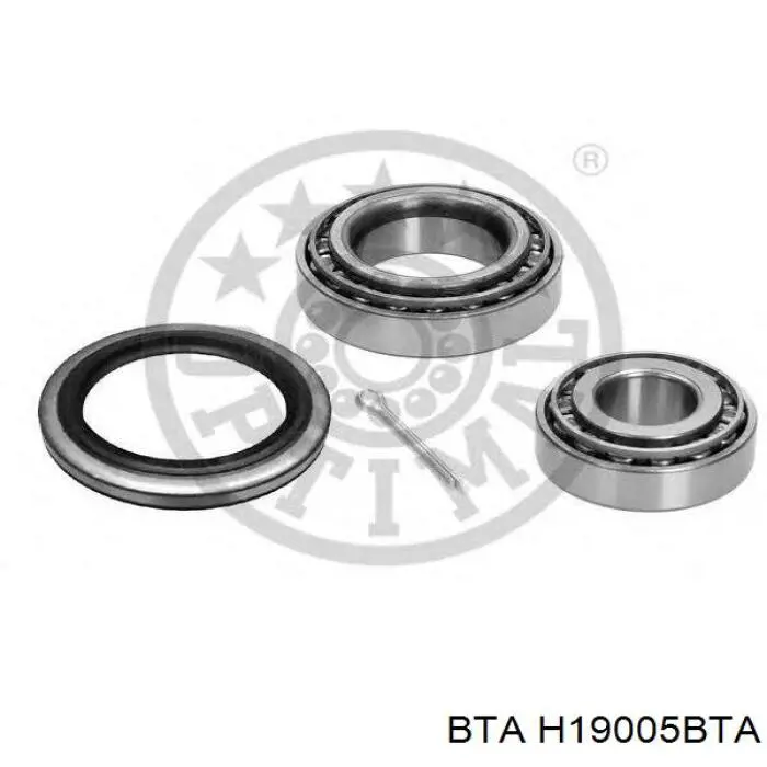 Комплект підшипник маточини передньої BTA H19005BTA ціна, від 10.77 USD